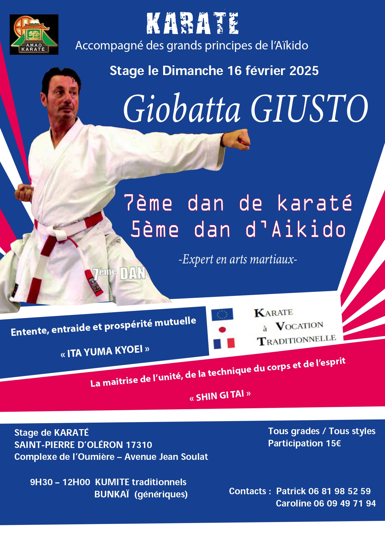 Stage Giobatta GIUSTO Oléron 16-02-25