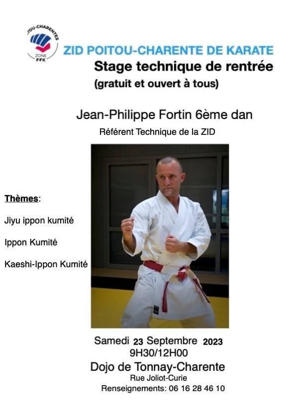 Stage ZID Tonnay-Charente 23/09/23